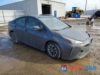Czwarte zdjęcie samochodu z boku: 2020 TOYOTA PRIUS LIMITED VIN:JTDKARFU8L3106042 - miniatura