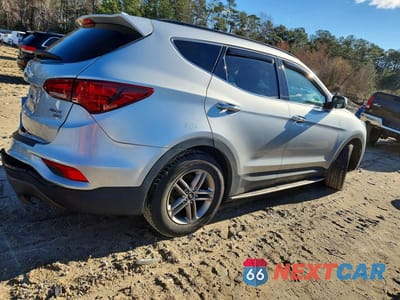 Trzecie zdjęcie samochodu z tyłu: 2018 HYUNDAI SANTA FE SPORT 2.4L VIN:5XYZUDLB1JG555888 - miniatura