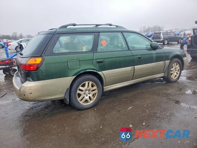 Trzecie zdjęcie samochodu z tyłu: 2000 SUBARU OUTBACK VIN:4S3BH6865Y7654251 - miniatura