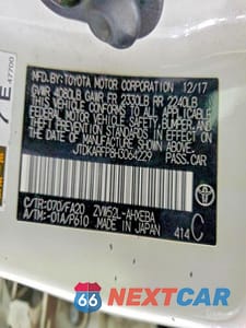 Zdjęcie 13 z 13 samochodu: 2017 TOYOTA PRIUS PRIME PLUS VIN:JTDKARFP8H3064229 - miniatura