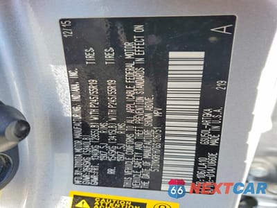 Zdjęcie 13 z 13 samochodu: 2016 TOYOTA HIGHLANDER LIMITED PLATINUM VIN:5TDYKRFH7GS126751 - miniatura