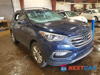 Czwarte zdjęcie samochodu z boku: 2018 HYUNDAI SANTA FE SPORT 2.0T VIN:5XYZU4LA9JG552308 - miniatura