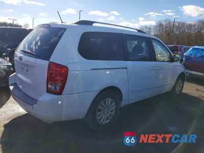 Trzecie zdjęcie samochodu z tyłu: 2011 KIA SEDONA LX VIN:KNDMG4C76B6384847 - miniatura