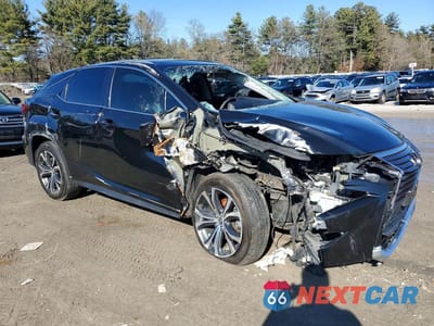 Czwarte zdjęcie samochodu z boku: 2019 LEXUS RX 350 BASE VIN:2T2BZMCA8KC180150 - miniatura