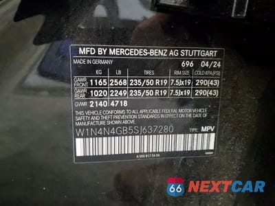 Zdjęcie 13 z 13 samochodu: 2025 MERCEDES-BENZ GLA 250 VIN:W1N4N4GB5SJ637280 - miniatura