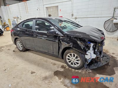 Czwarte zdjęcie samochodu z boku: 2020 HYUNDAI ACCENT SEL VIN:3KPC24A61LE092619 - miniatura