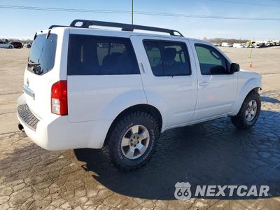 Trzecie zdjęcie samochodu z tyłu: 2012 NISSAN PATHFINDER S VIN:5N1AR1NN1CC600254 - miniatura