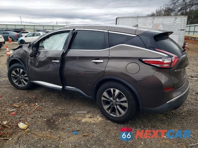 Drugie zdjęcie samochodu z przodu: 2016 NISSAN MURANO SL VIN:5N1AZ2MG6GN104272 - miniatura