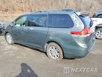 Drugie zdjęcie samochodu z przodu: 2014 TOYOTA SIENNA XLE 8-PASSENGER VIN:5TDYK3DC8ES524469 - miniatura