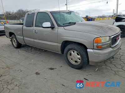 Czwarte zdjęcie samochodu z boku: 2001 GMC NEW SIERRA C1500 VIN:2GTEC19T011214427 - miniatura