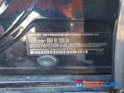 Zdjęcie 13 z 13 samochodu: 2016 BMW 528 I VIN:WBA5A5C56GG353767 - miniatura