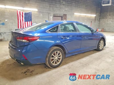 Trzecie zdjęcie samochodu z tyłu: 2019 HYUNDAI SONATA SE VIN:5NPE24AF8KH759317 - miniatura