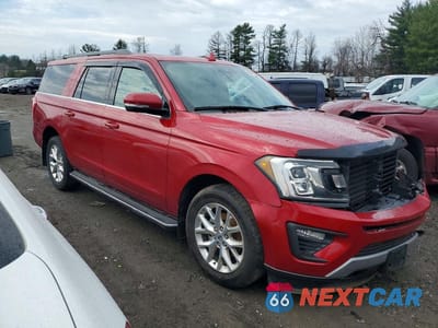 Czwarte zdjęcie samochodu z boku: 2020 FORD EXPEDITION MAX XLT VIN:1FMJK1JT7LEA34078 - miniatura