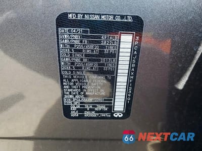 Zdjęcie 13 z 13 samochodu: 2021 INFINITI QX50 LUXE VIN:3PCAJ5BAXMF123901 - miniatura