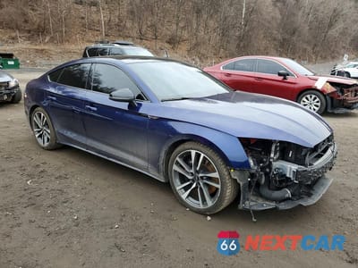 Czwarte zdjęcie samochodu z boku: 2022 AUDI S5 PREMIUM PLUS VIN:WAUC4CF56NA035050 - miniatura