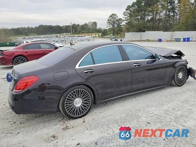 Trzecie zdjęcie samochodu z tyłu: 2017 MERCEDES-BENZ S 550 4MATIC VIN:WDDUG8FB4HA332121 - miniatura