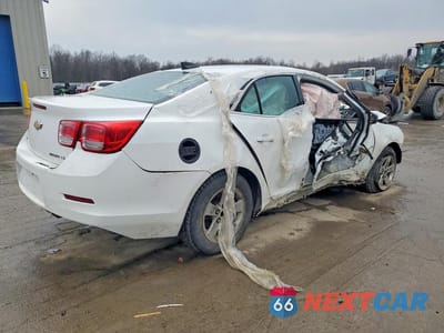 Trzecie zdjęcie samochodu z tyłu: 2015 CHEVROLET MALIBU LS VIN:1G11A5SL8FF250154 - miniatura