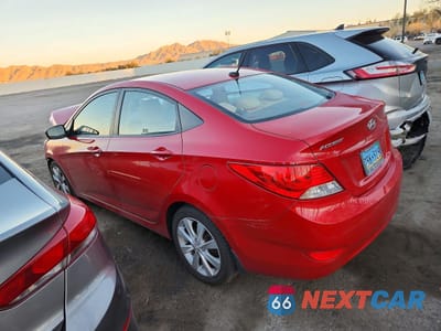 Drugie zdjęcie samochodu z przodu: 2012 HYUNDAI ACCENT GLS VIN:KMHCU4AE2CU108986 - miniatura