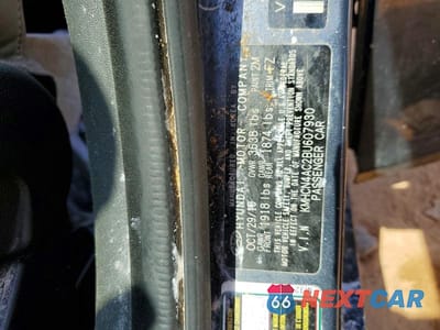 Zdjęcie 12 z 12 samochodu: 2011 HYUNDAI ACCENT GLS VIN:KMHCN4AC2BU607930 - miniatura