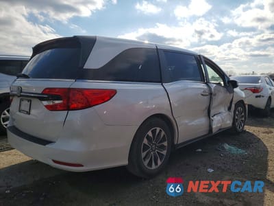 Trzecie zdjęcie samochodu z tyłu: 2023 HONDA ODYSSEY EXL VIN:5FNRL6H62PB050792 - miniatura