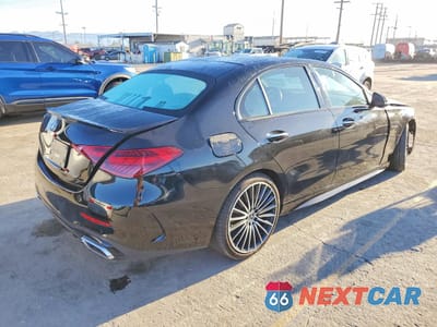 Trzecie zdjęcie samochodu z tyłu: 2023 MERCEDES-BENZ C 300 VIN:W1KAF4GB9PR120649 - miniatura