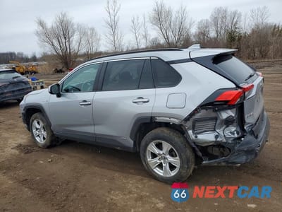 Drugie zdjęcie samochodu z przodu: 2020 TOYOTA RAV4 HYBRID XLE VIN:2T3RWRFV9LW068908 - miniatura