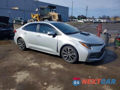 Czwarte zdjęcie samochodu z boku: 2022 TOYOTA COROLLA SE VIN:JTDS4MCE2N3507662 - miniatura