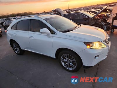 Czwarte zdjęcie samochodu z boku: 2013 LEXUS RX 350 VIN:JTJZK1BA0D2417073 - miniatura
