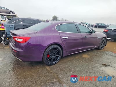 Trzecie zdjęcie samochodu z tyłu: 2017 MASERATI QUATTROPORTE S VIN:ZAM56RRL7H1246924 - miniatura