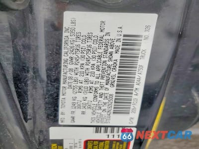 Zdjęcie 12 z 12 samochodu: 2009 TOYOTA TACOMA V6 VIN:5TEUU42N19Z625008 - miniatura