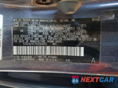 Zdjęcie 12 z 12 samochodu: 2006 TOYOTA SIENNA XLE LIMITED 7 PASSENGER VIN:5TDZA22C76S564855 - miniatura
