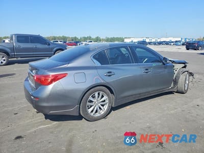 Trzecie zdjęcie samochodu z tyłu: 2015 INFINITI Q50 BASE VIN:JN1BV7AP1FM340888 - miniatura