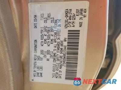 Zdjęcie 13 z 13 samochodu: 1994 TOYOTA 4RUNNER SR5 V6 VIN:JT3VN39WXR0153440 - miniatura