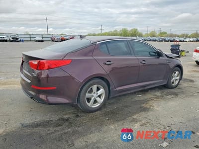Trzecie zdjęcie samochodu z tyłu: 2015 KIA OPTIMA LX VIN:5XXGM4A72FG481852 - miniatura
