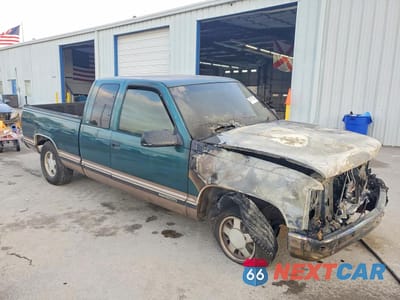 Czwarte zdjęcie samochodu z boku: 1997 GMC SIERRA C1500 VIN:2GTEC19R8V1512850 - miniatura