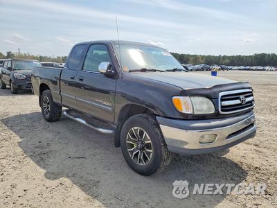 Czwarte zdjęcie samochodu z boku: 2002 TOYOTA TUNDRA SR5 V8 VIN:5TBRT34162S283029 - miniatura