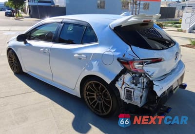 Drugie zdjęcie samochodu z przodu: 2021 TOYOTA COROLLA HATCHBACK XSE VIN:JTNA4MBE3M3129813 - miniatura