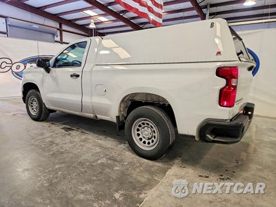 Drugie zdjęcie samochodu z przodu: 2023 CHEVROLET SILVERADO C1500 VIN:3GCNAAEK3PG335777 - miniatura