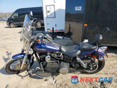 Trzecie zdjęcie samochodu z tyłu: 2010 HARLEY-DAVIDSON FXDB VIN:1HD1GX419AC307015 - miniatura
