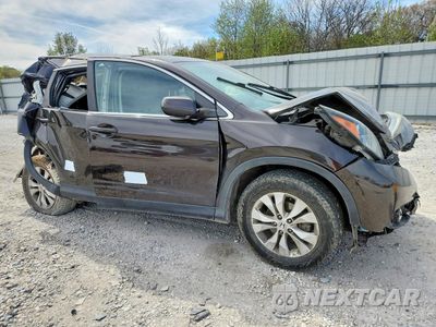 Czwarte zdjęcie samochodu z boku: 2014 HONDA CR-V EX VIN:5J6RM4H56EL035905 - miniatura