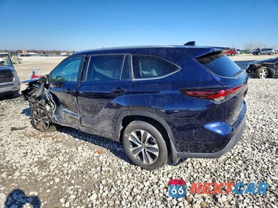 Drugie zdjęcie samochodu z przodu: 2024 TOYOTA HIGHLANDER HYBRID XLE VIN:5TDKBRCH8RS631694 - miniatura