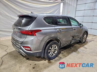 Trzecie zdjęcie samochodu z tyłu: 2020 HYUNDAI SANTA FE SEL VIN:5NMS3CAD1LH153820 - miniatura