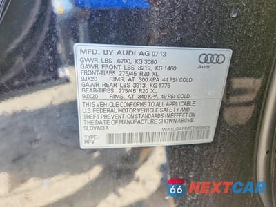 Zdjęcie 12 z 12 samochodu: 2014 AUDI Q7 PREMIUM PLUS VIN:WA1LGAFE6ED003609 - miniatura