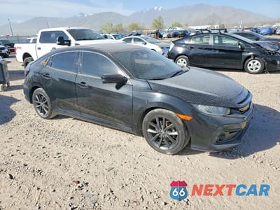Czwarte zdjęcie samochodu z boku: 2021 HONDA CIVIC EX VIN:SHHFK7H66MU415738 - miniatura