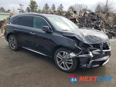 Czwarte zdjęcie samochodu z boku: 2017 ACURA MDX ADVANCE VIN:5FRYD4H85HB005814 - miniatura