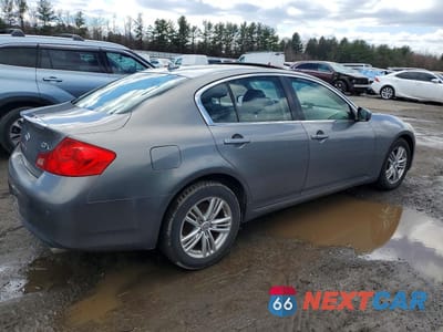 Trzecie zdjęcie samochodu z tyłu: 2013 INFINITI G37 SEDAN X VIN:JN1CV6AR1DM766304 - miniatura