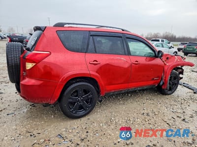 Trzecie zdjęcie samochodu z tyłu: 2008 TOYOTA RAV4 SPORT VIN:JTMBK32V485068538 - miniatura