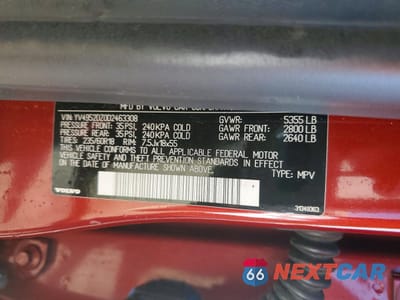 Zdjęcie 13 z 13 samochodu: 2013 VOLVO XC60 3.2 VIN:YV4952DZ0D2463308 - miniatura