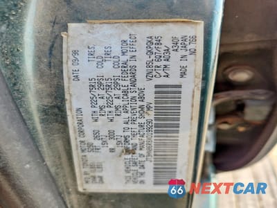 Zdjęcie 12 z 12 samochodu: 1999 TOYOTA 4RUNNER SR5 VIN:JT3HN86R8X0199290 - miniatura