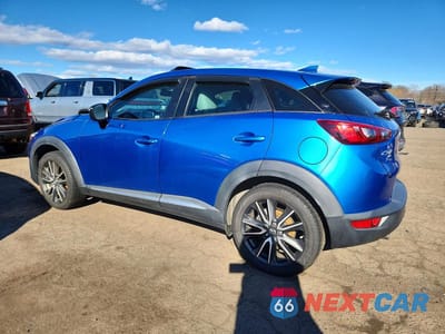 Drugie zdjęcie samochodu z przodu: 2017 MAZDA CX-3 GRAND TOURING VIN:JM1DKFD77H0164654 - miniatura